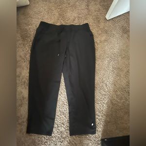 black capris joggers size large by champion